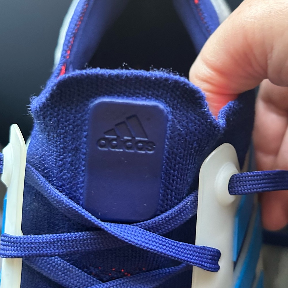 Adidas Men’s Ultraboost Blue and White Sneakers Size 12.5 - Picture 10 of 13